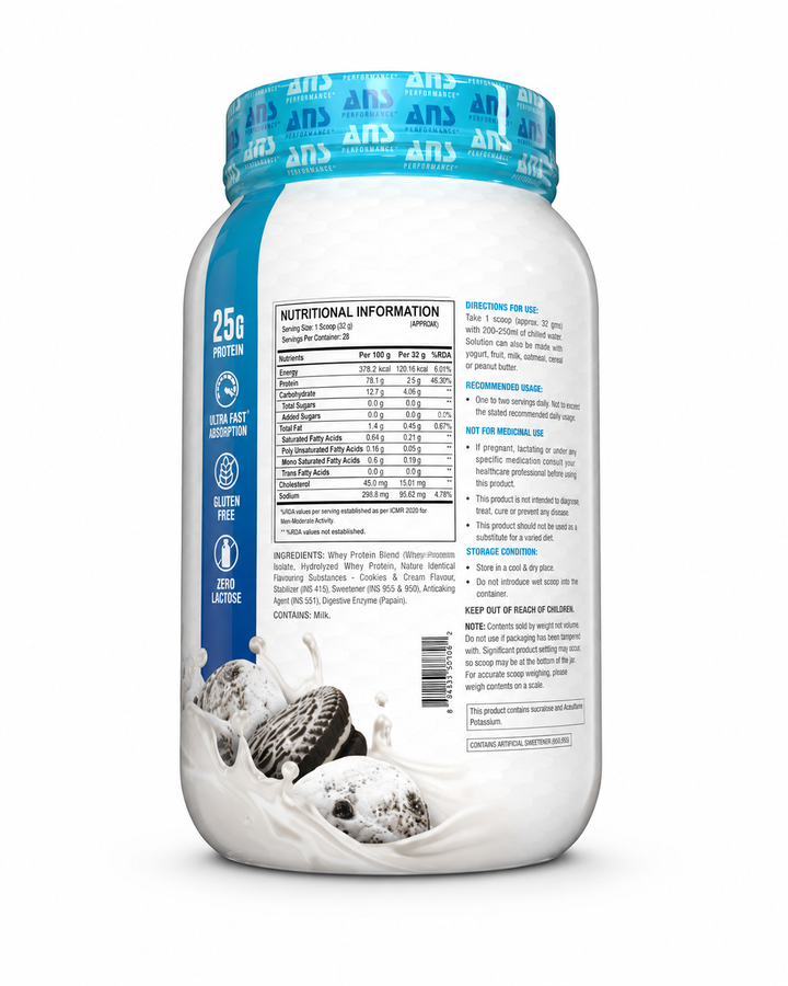 ANS N-Iso Hydro Whey Isolate 2lbs
