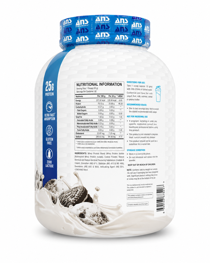 ANS N-Iso Hydro Whey Isolate 2Kg