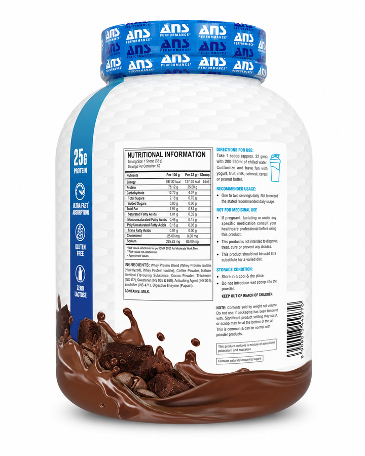 ANS N-Iso Hydro Whey Isolate 2Kg
