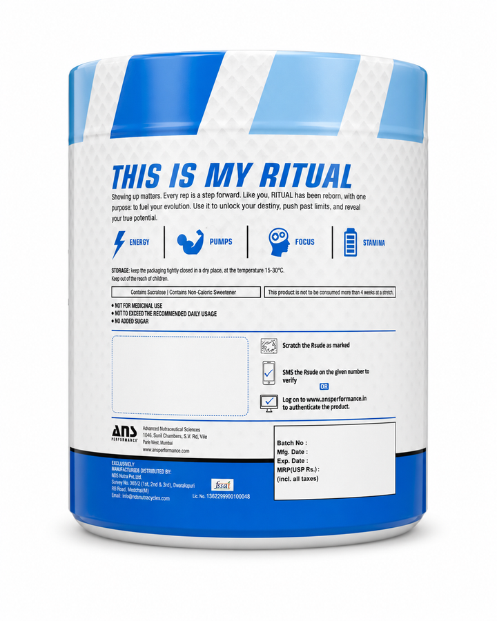 ANS Ritual Preworkout