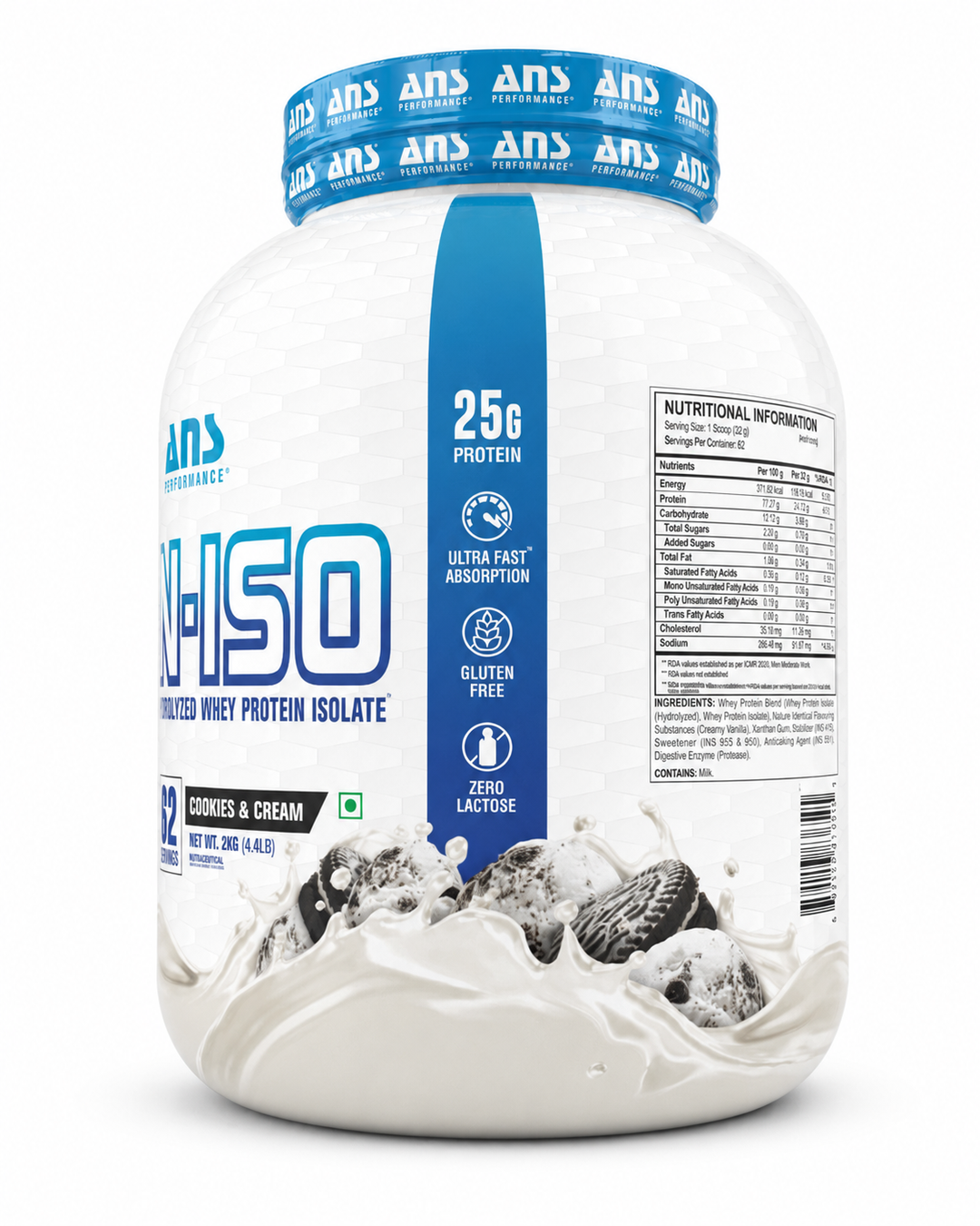 ANS N-Iso Hydro Whey Isolate 2Kg